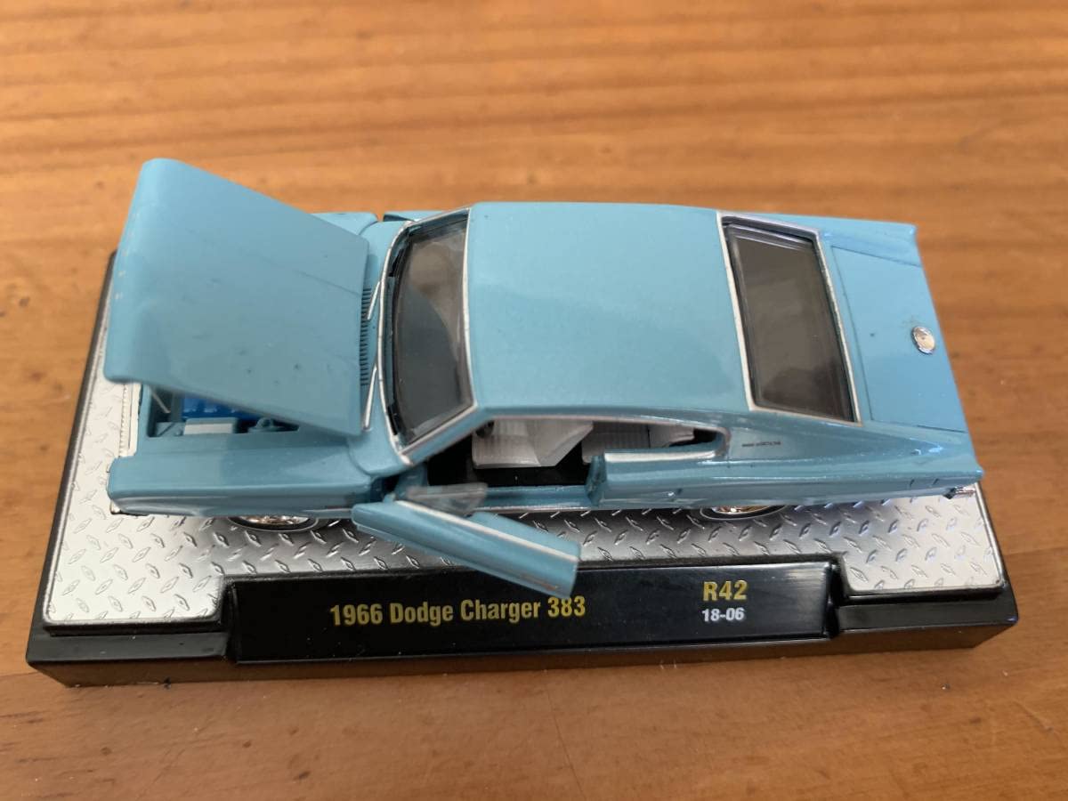 Amazon | M2 MACHINES 1966 Dodge Charger 383 R42 18-06 1/64